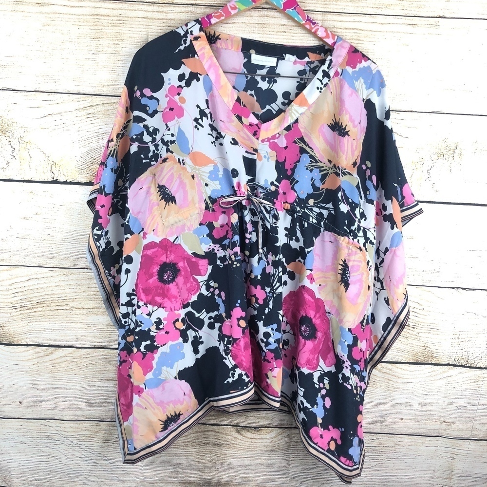 NY&CO pretty flowy floral top size XS // 0856